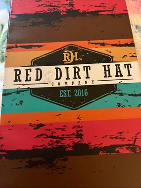Red Dirt Hat Co. Rodeo Genuine Leather Wallet - Multi Tribal Pattern